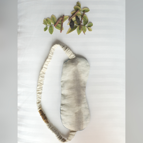 katran fabric natural dye eye mask